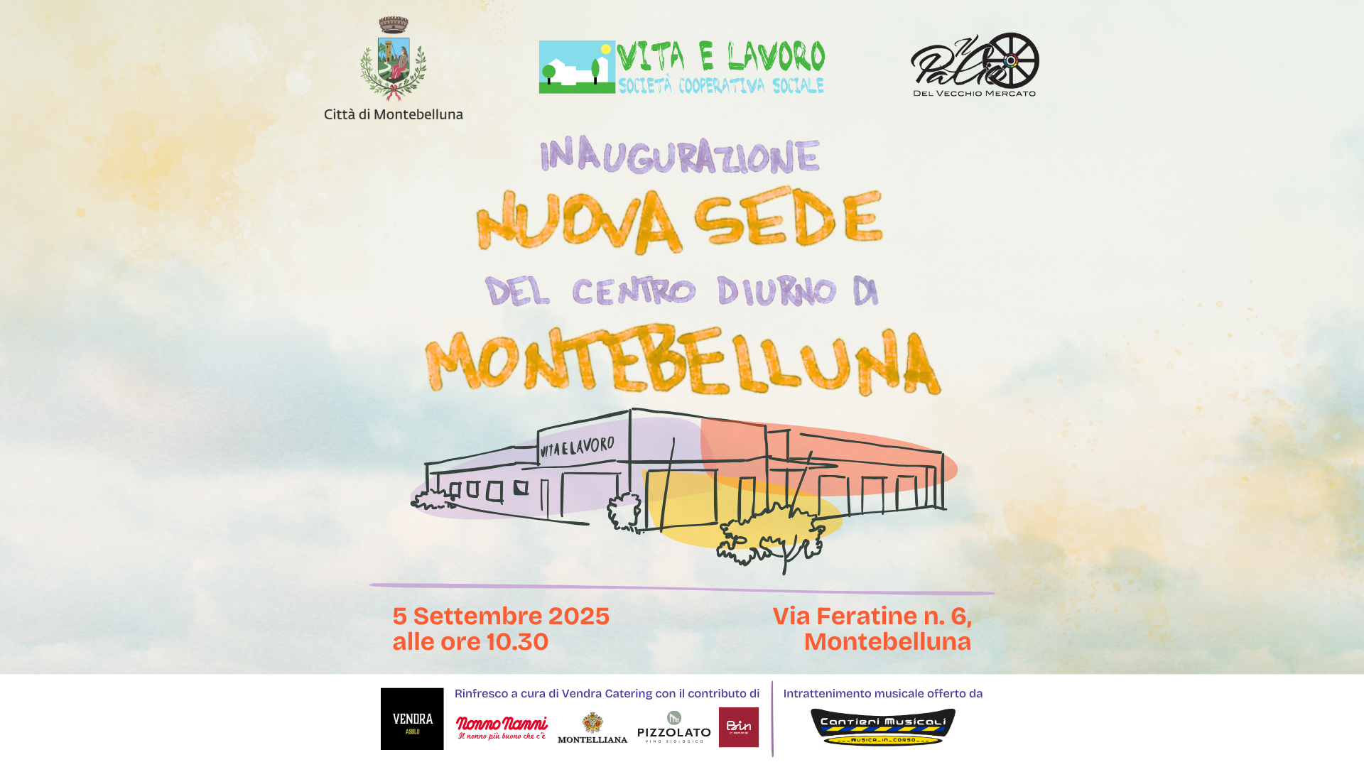 Inaugurazione della nuova sede del Centro diurno di Montebelluna